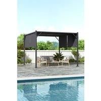 Steel Outdoor Patio Pergola with Canopy
