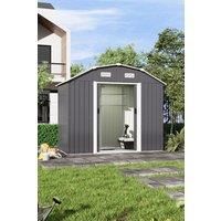 Galvanized Steel Acrylic Outdoor Storage Shed