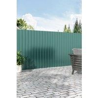 129cm L x 45cm W 6Pcs Durable Steel Corrugated Panels