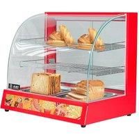 Commercial Food Warmer Display Cabinet Counter Catering Hot Foods Pizza Pie Heated Showcase