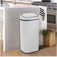 58/68L Metal Smart Sensor Waterproof Rubbish Bin Battery Powered Automatic Trash Can