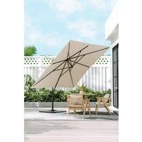 3m x 3m Square Rotating Outdoor Cantilever Parasol with Square Base