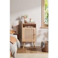 Freestanding Single Door Single Shelf Bedroom Nightstand