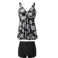 Suspenders Top Boyshort Tankini Swimsuit Set