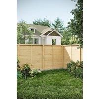 180cm W x 90cm D Pre-Treated Wooden Garden Fence Panel for Privacy