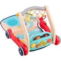2in1 Baby Play Mat and Walker with Musical Keyboard