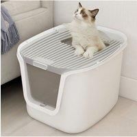 Enclosed Cat Litter Box with Scoop