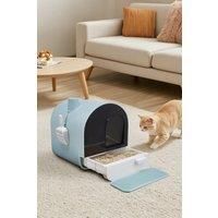Large Enclosed Cat Litter Box
