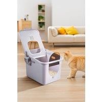 Detachable Enclosed Cat Litter Box
