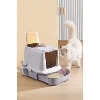 Enclosed Cat Litter Box
