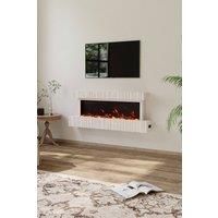 Wall Mounted Electric Fireplace with Remote Control