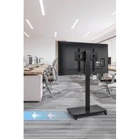 Universal TV Floor Stand with Casters for 32-55 Inch Screens
