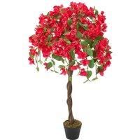 120cm Luxury Artificial Bougainvillea Tree for Patio & Living Room