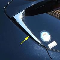 Chrome Rear Tailgate Window Spoiler Cover Trims For 2019 2020 2021 2022 2023 2024 Toyota Corolla