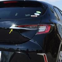 Chrome Tail Light Taillight Trims Cover For 2019 2020 2021 2022 2023 2024 Toyota Corolla Hatchback