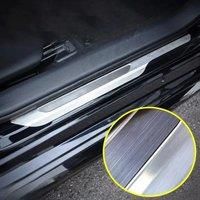 Steel Outside Door Sill Scuff Guard Cover Protector For 20192024 Toyota Corolla Hatchback Sedan