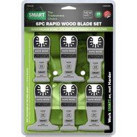 Smart Multi Tool Assorted Blade Set 2-4-6-8 Rapid Cut - Multi Purpose - Precise