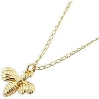 Harfi Women's Insect Bug Bee Mini Animal Pendant Charm Necklace in Gold | Size: 18 inches