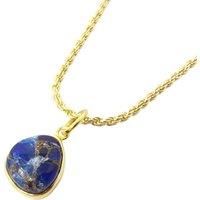 Harfi Women's Gold Vermeil Sapphire September Birthstone Rope Necklace | Size: 18 inches