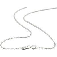 Harfi Women's 925 Sterling Silver Curb Chain With Spring Clasp in Gold | Size: 18 inches