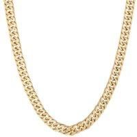 18ct Gold Plated Miami Chain Necklace