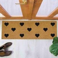 Artsy Doormats Hearts Patio Doormat