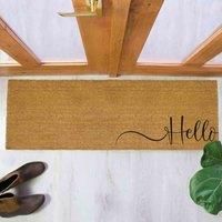 Artsy Doormats Hello Scribble Patio Doormat