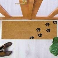 Artsy Doormats Paw Prints Patio Doormat