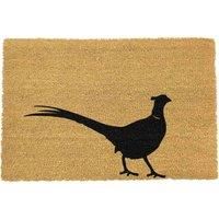 Artsy Doormats Country Home Pheasant Extra Large Grey Doormat