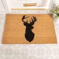 Artsy Doormats Country Home Stagshead Extra Large Grey Doormat