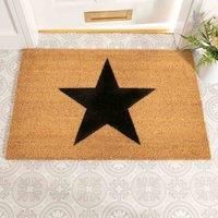 Artsy Doormats Country Home Star Extra Large Grey Doormat