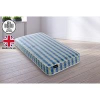 6 Inch Blue Open Coil Spring Mattress - Six Sizes!