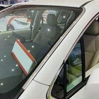 Stainless Steel Front Windshield Side Molding A-Pillar Stylish Trims For Toyota Sienna 2021 2022 2023 2024 Accessories
