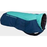 RUFFWEAR Vert Jacket, Insulated Outdoor Winter Dog Jacket with Leg Loops for Secure Fit, Windproof & Waterproof, Easy On/Off, includes Leash Portal, for Large Dogs, Size XL, Aurora Teal