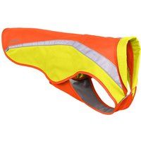RUFFWEAR Lumenglow High-Vis Jacket, High Visibility Reflective Coat for Dogs, X-Large, Blaze Orange