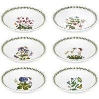 Portmeirion Botanic Garden Soup Bowl, Various Motifs - set of 6, Dia.20cm