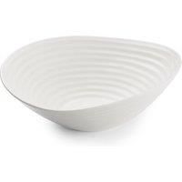Sophie Conran for Portmeirion CPW76821-X Salad Bowl, Porcelain, White, 33 x 33 x 11 cm