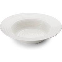 Portmeirion Home & Gifts Bistro Bowl, Porcelain, White, 26.7 x 26.7 x 6.2 cm