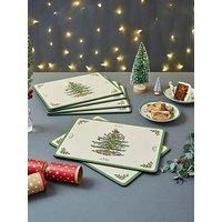 Spode Christmas Tree Placemats Set of 6