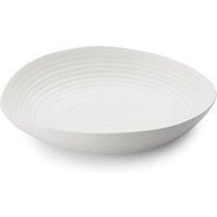 Portmeirion Home & Gifts CPW76515-X Statement Bowl, Porcelain, White, 39 x 39 x 8.4 cm