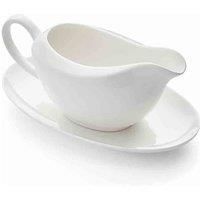 Royal Worcester Serendipity Gravy Boat & Stand Fine Bone China Dishwasher Safe