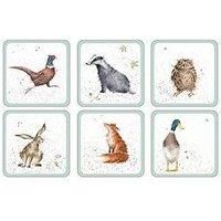 Pimpernel Wrendale Designs Coasters, Set of 6