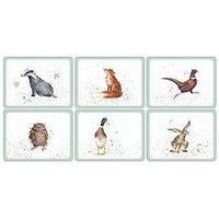 Pimpernel Wrendale Placemats Set of 6 Country Animal Farm Design