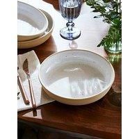 Portmeirion Minerals Set Of 4 Pasta Bowls - Moonstone