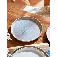 Portmeirion Minerals Set Of 4 Side Plates - Aquamarine