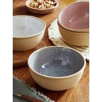 Portmeirion Minerals Set Of 4 Medium Bowls - Aquamarine