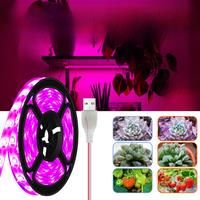 USB Phyto Lamp Led Grow Strip Light Full Spectrum Plant Growth Light Greenhouse Phytolamp for Plants
