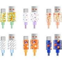 3.3 ft./6.6 ft./10 ft USB-C Cable Fast Charging USB Type-C Cable - High Speed Data Sync - Durable Flex Cord for Multiple Devices