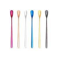 Hamans Rainbow Spoon, Set, Stainless Steel 6-Piece 304 Mixing Small