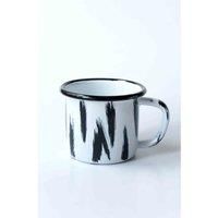 Rozi Stripe Collection Enamel Mug